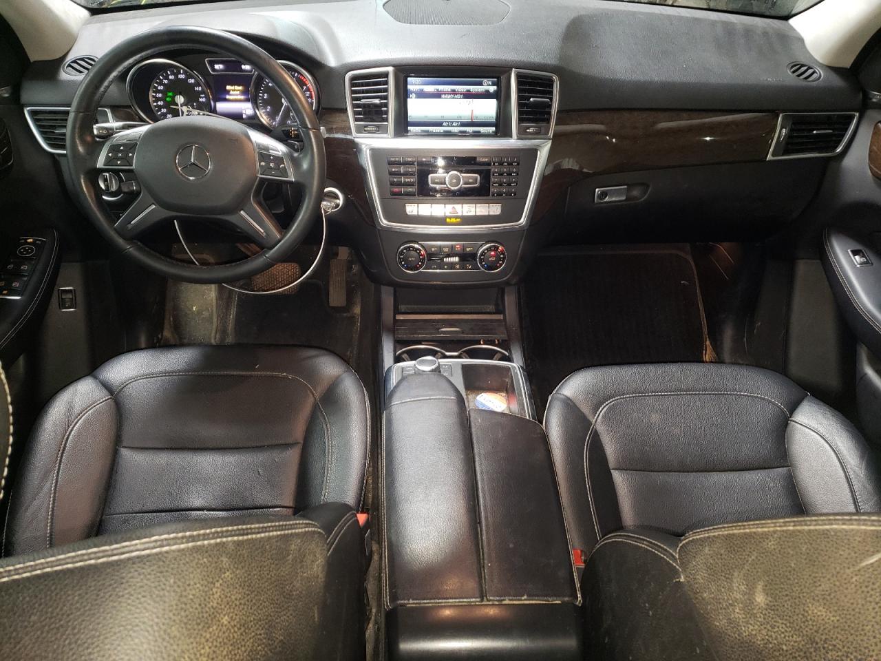 2014 Mercedes-Benz M-klasse VIN 4JGDA5HB7EA332869 Copart auction photo, side / rear end damage thumbnail 8