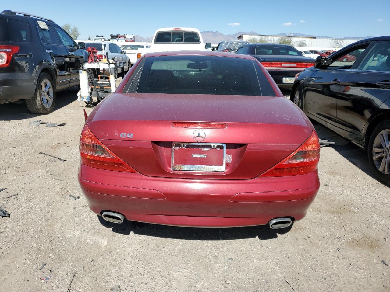 2004 Mercedes-Benz SL-klasse VIN WDBSK75F94F071014 Copart auction photo, minor dent/scratches damage thumbnail 6