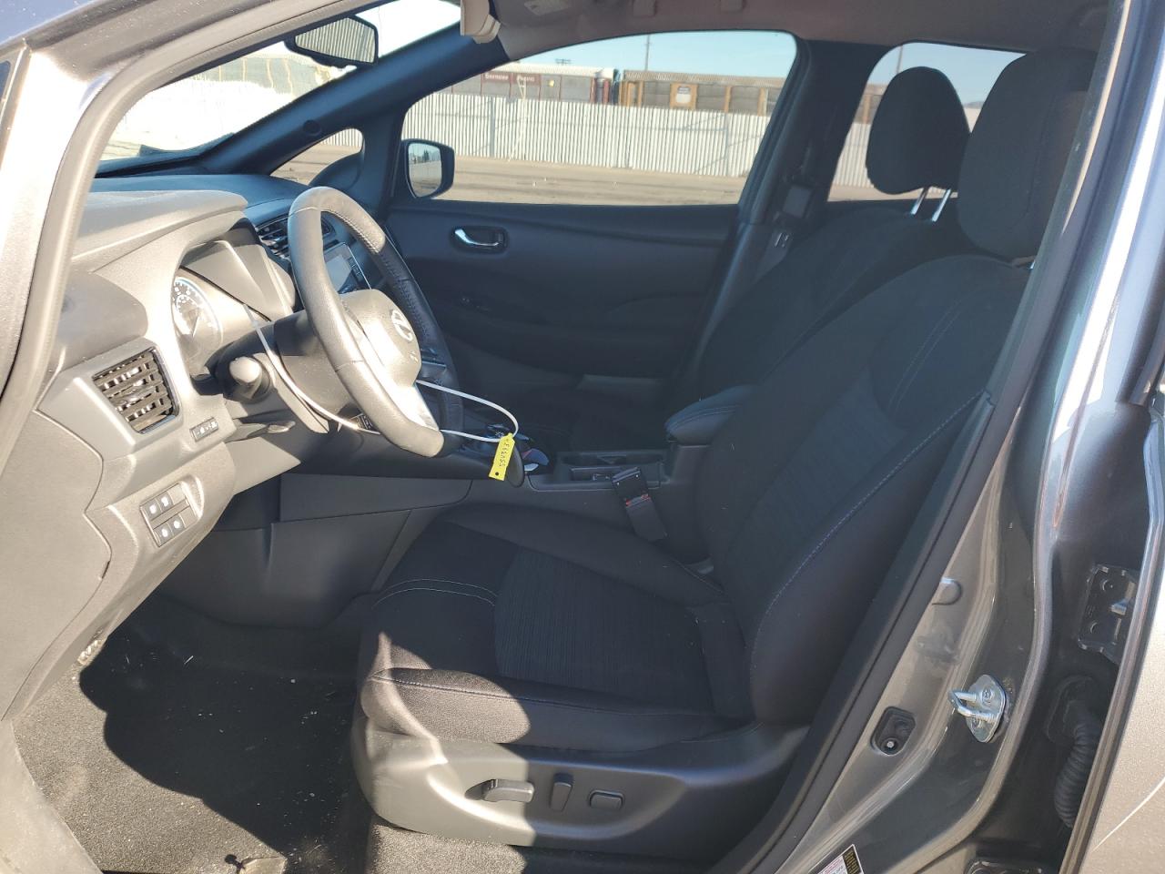 2024 Nissan Leaf VIN 1N4CZ1CV5RC554393 Copart auction photo, all over damage thumbnail 7