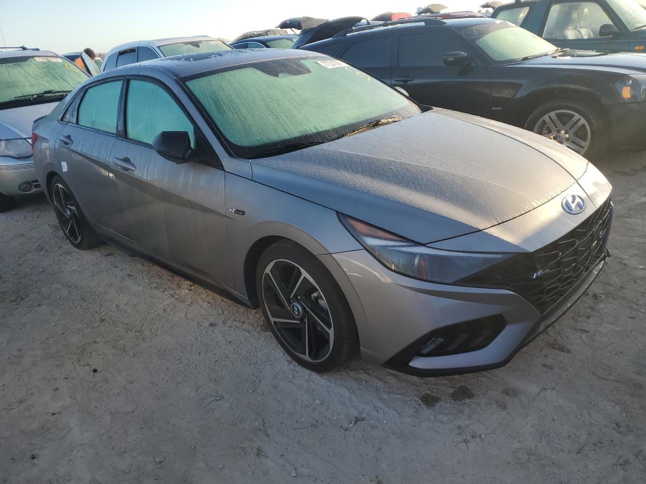 2023 Hyundai Elantra VIN KMHLR4AF3PU581165 Copart auction photo, water/flood damage thumbnail 4
