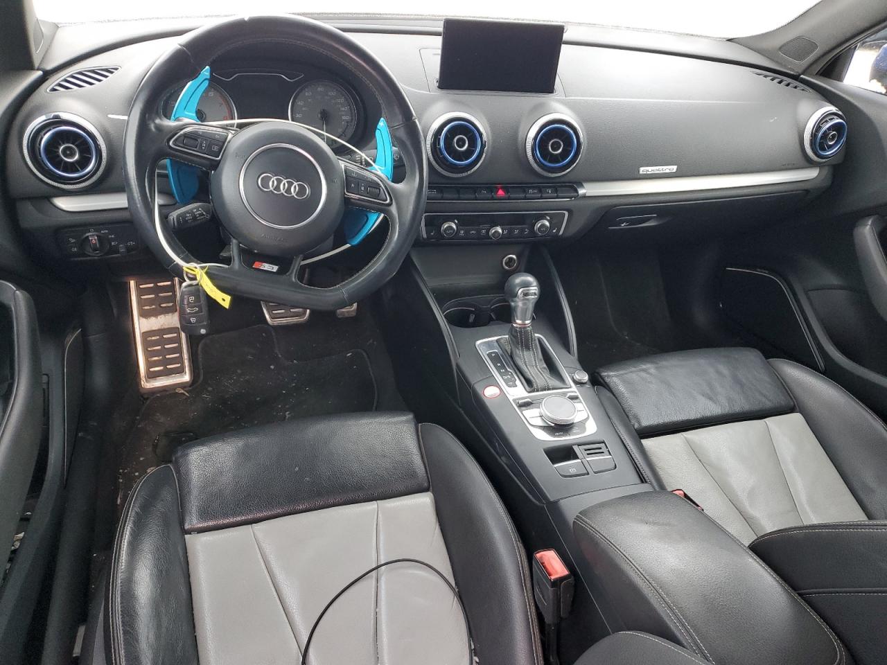 2016 Audi S3 VIN WAUB1GFF9G1038581 Copart auction photo, undercarriage / all over damage thumbnail 8