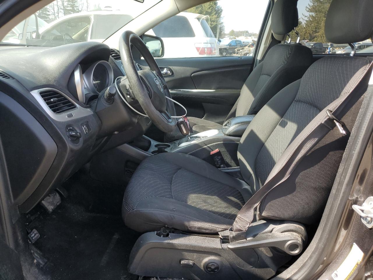 2017 Dodge Journey VIN 3C4PDDBG1HT578417 Copart auction photo, front end / side damage thumbnail 7