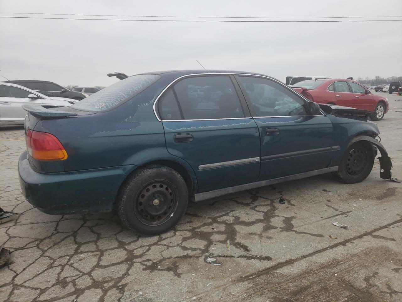 1996 Honda Civic VIN 2HGEJ6678TH509734 Copart auction photo, front end damage thumbnail 3