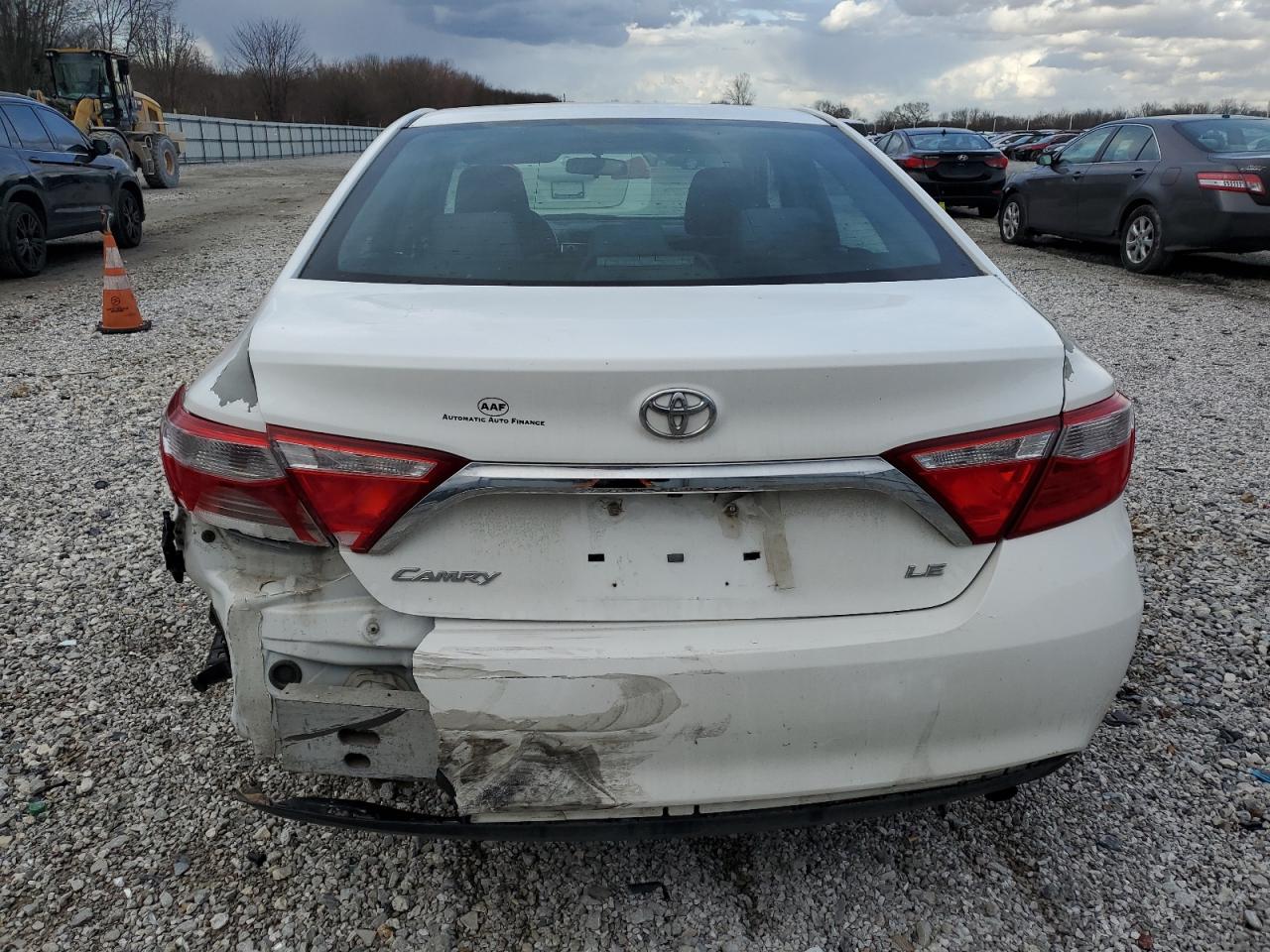 2015 Toyota Camry VIN 4T4BF1FK8FR474223 Copart auction photo, rear end damage thumbnail 6