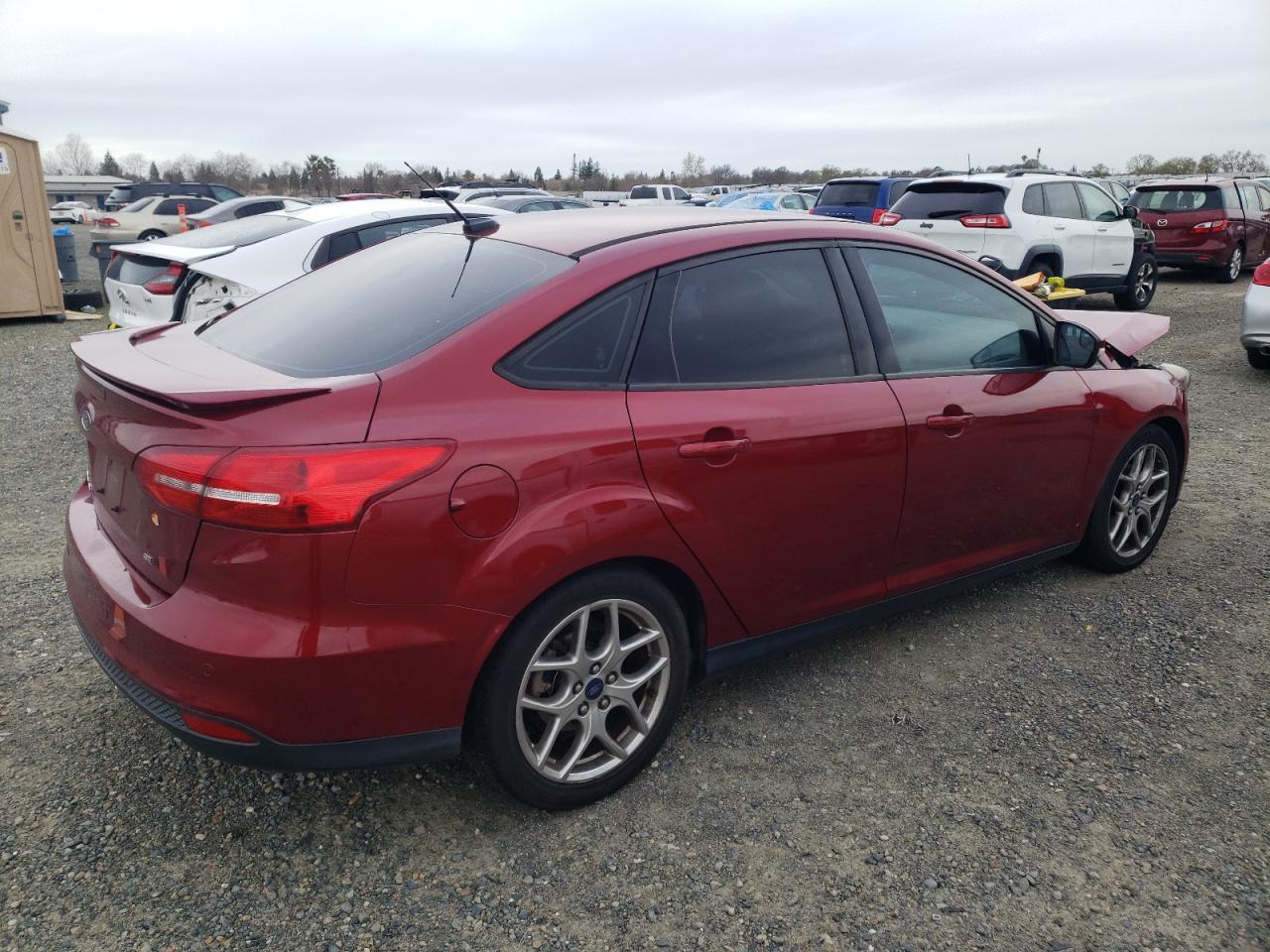2015 Ford Focus VIN 1FADP3F24FL275651 Copart auction photo, front end damage thumbnail 3