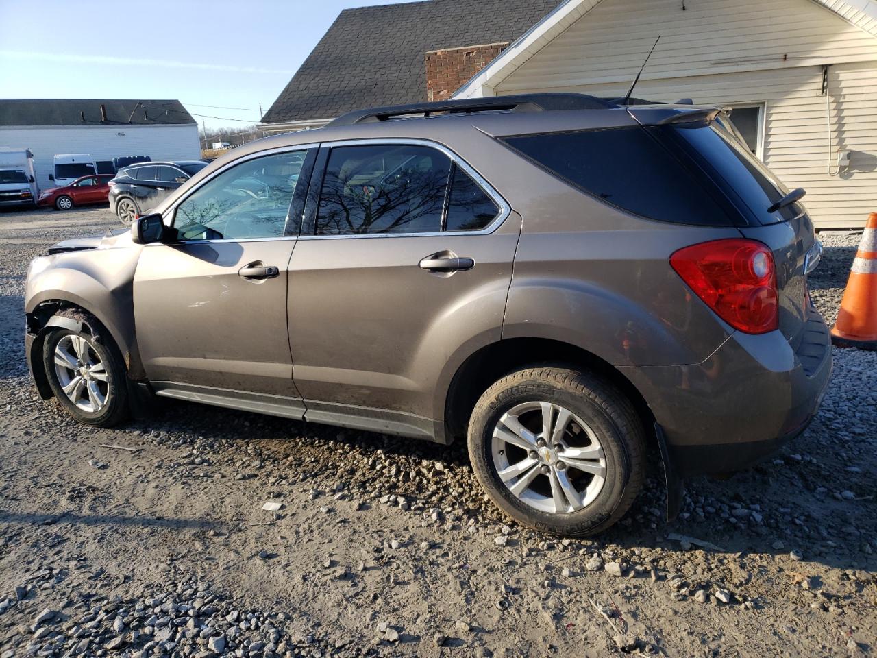 2012 Chevrolet Equinox VIN 2GNFLNEK3C6288415 Copart auction photo, front end / side damage thumbnail 2