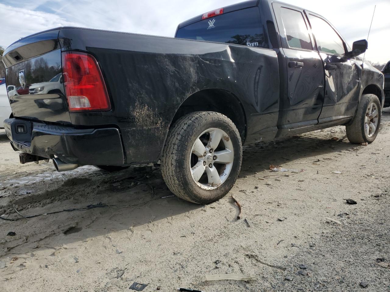 2013 RAM 1500 VIN 1C6RR7FT0DS657714 Copart auction photo, all over damage thumbnail 3
