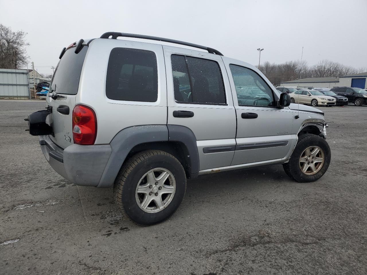 2004 Jeep Liberty (North America) VIN 1J4GL48K54W195075 Copart auction photo, front end damage thumbnail 3