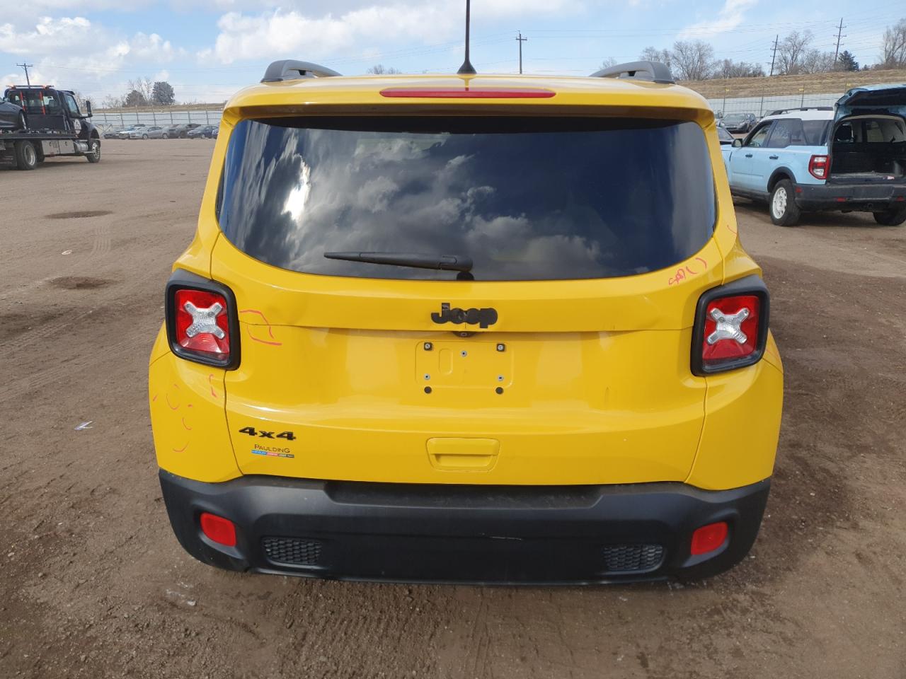 2018 Jeep Renegade VIN ZACCJBAB6JPH25846 Copart auction photo, front end damage thumbnail 6