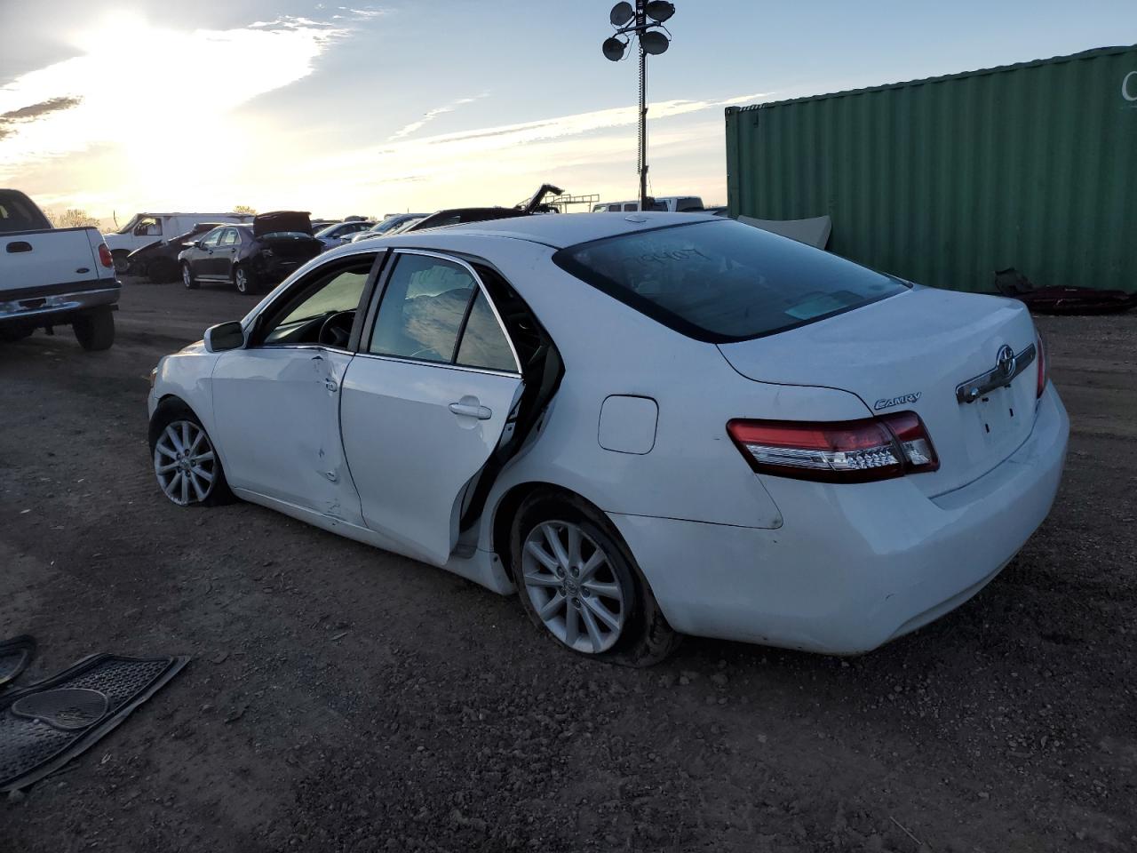 2011 Toyota Camry VIN 4T4BF3EKXBR096459 Copart auction photo, front end / side damage thumbnail 2