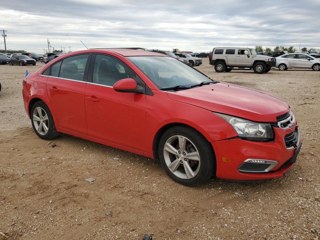 2015 Chevrolet Cruze VIN 1G1PE5SB5F7220061 Copart auction photo, front end damage thumbnail 4