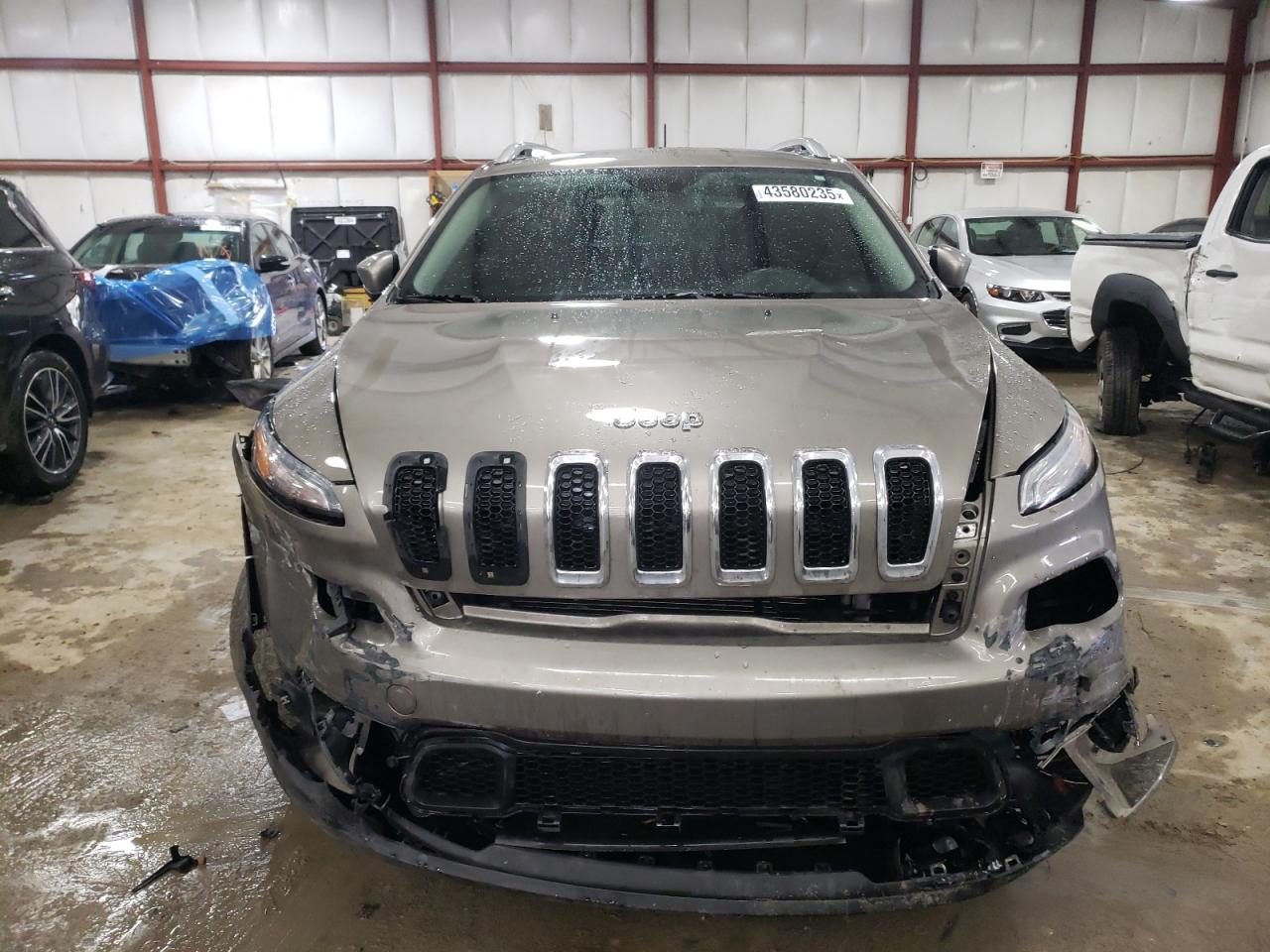 2016 Jeep Grand Cherokee VIN 1C4PJMCS1GW342032 Copart auction photo, front end / undercarriage damage thumbnail 5
