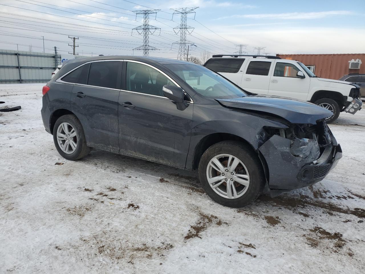 2014 Acura RDX VIN 5J8TB4H33EL008985 Copart auction photo, front end / minor dent/scratches damage thumbnail 4