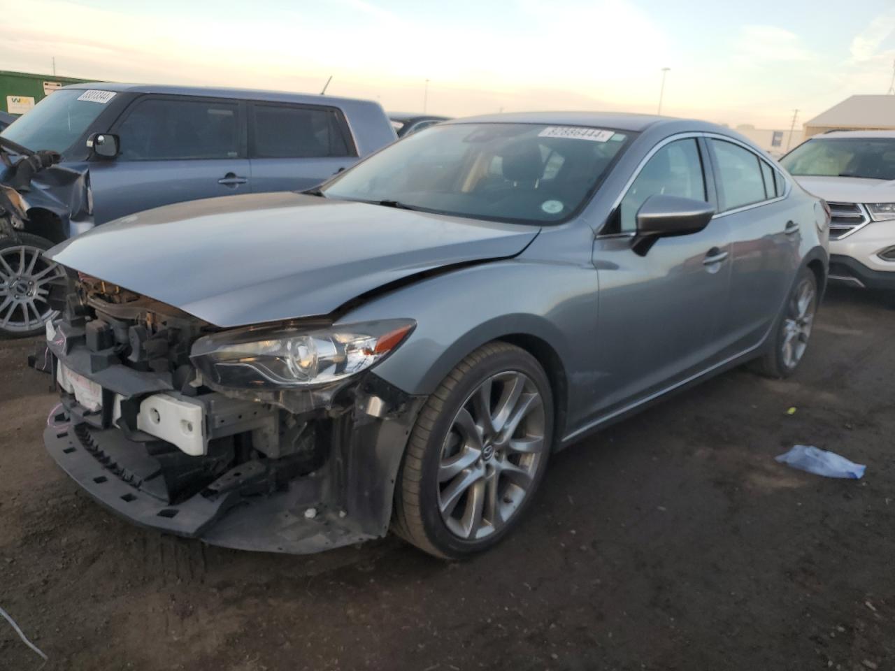2014 Mazda 6 VIN JM1GJ1W50E1109323