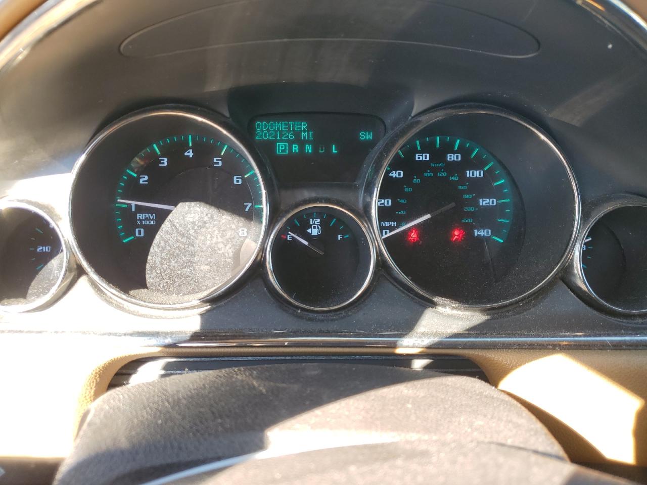 2014 Buick Enclave VIN 5GAKVCKD8EJ244767 Copart auction photo, rear end damage thumbnail 9