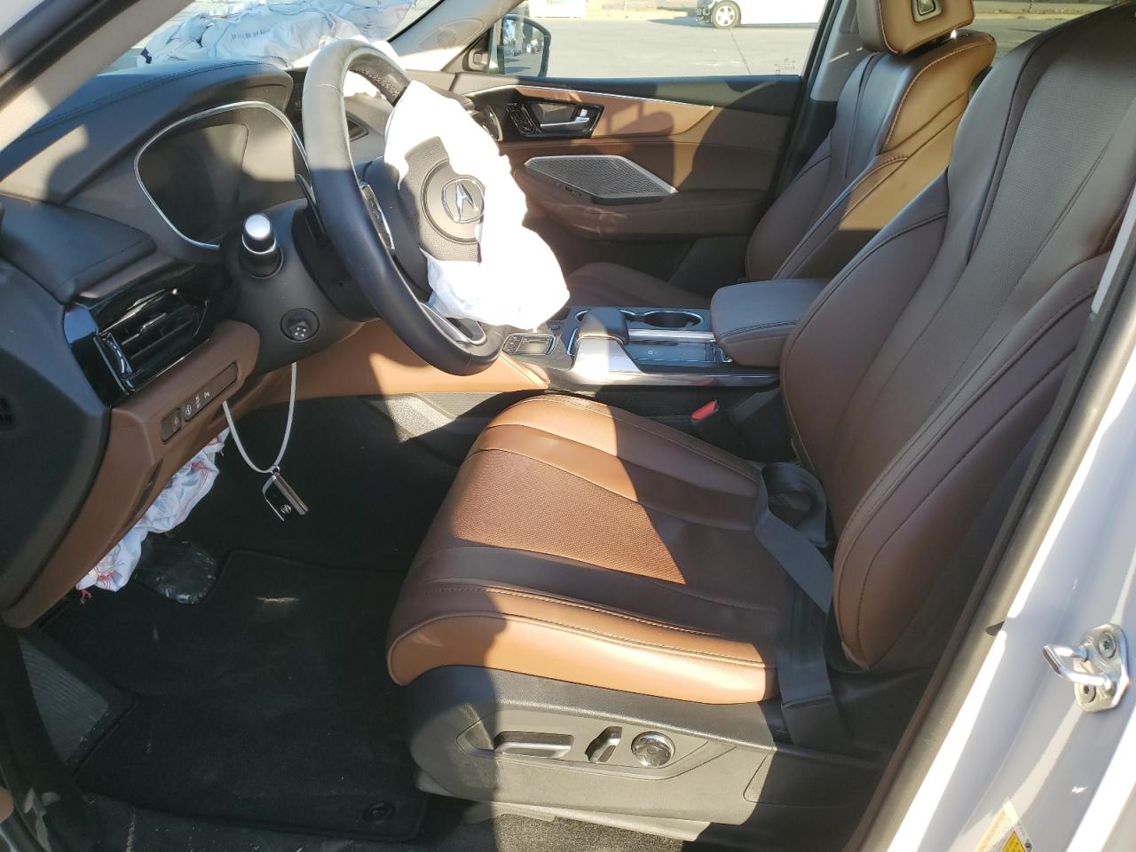 2024 Acura MDX VIN 5J8YE1H49RL008595 Copart auction photo, front end / side damage thumbnail 7