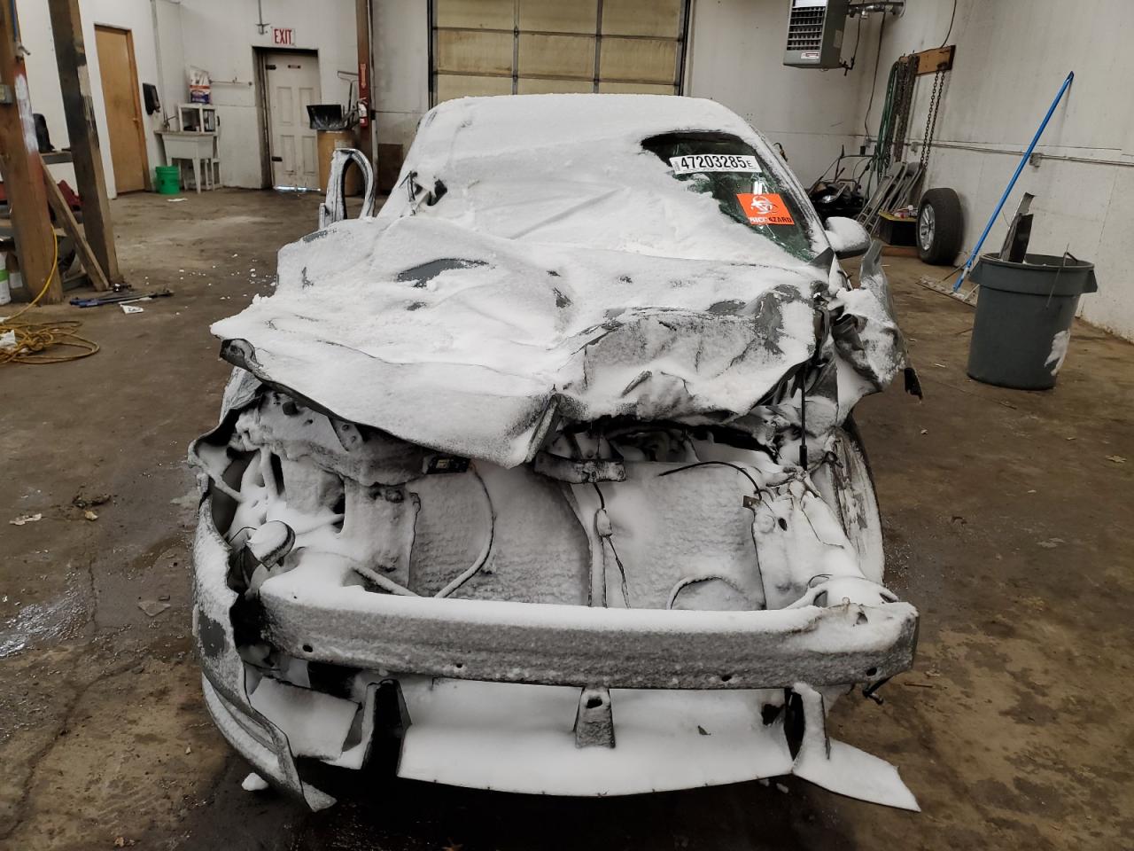 2008 Chevrolet Impala VIN 2G1WT55N089114738 Copart auction photo, front end / side damage thumbnail 5