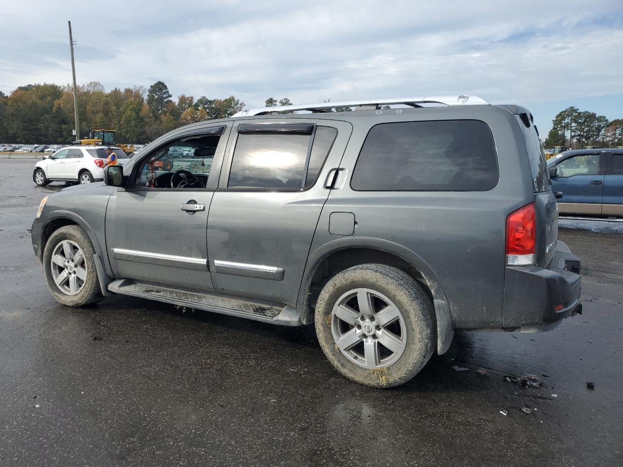 2010 Nissan Armada VIN 5N1AA0NE1AN621141 Copart auction photo, front end / rear end damage thumbnail 2