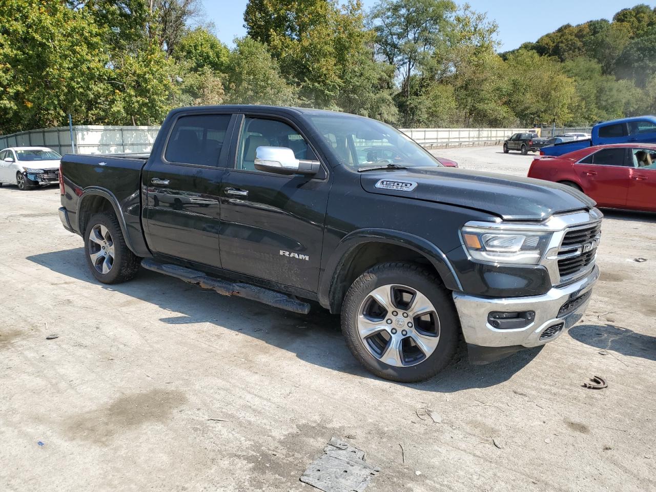 2019 RAM 1500 VIN 1C6SRFJT9KN608171 Copart auction photo, all over damage thumbnail 4