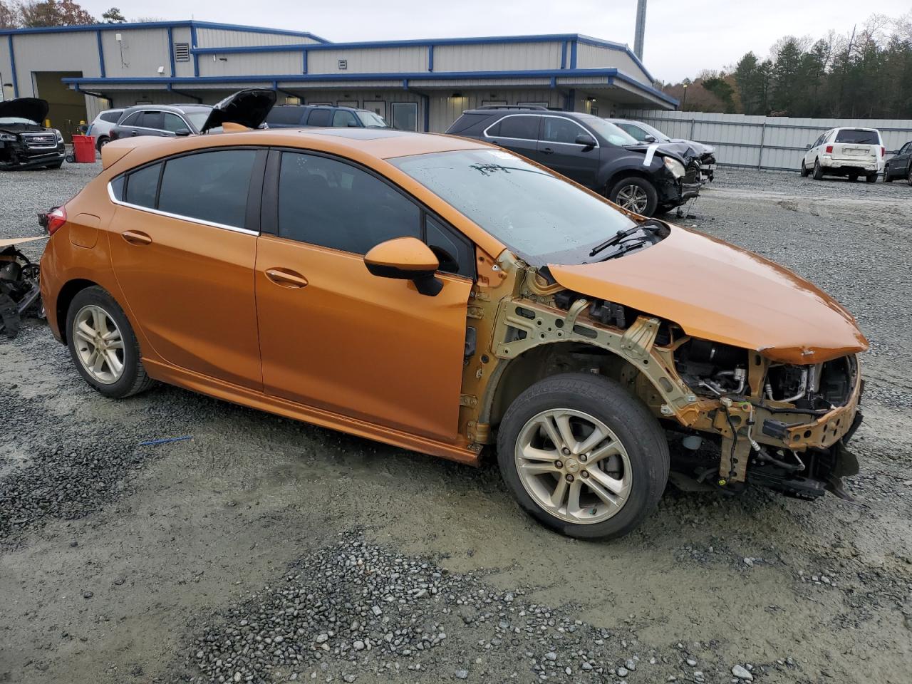 2017 Chevrolet Cruze VIN 3G1BE6SM9HS575787 Copart auction photo, front end damage thumbnail 4