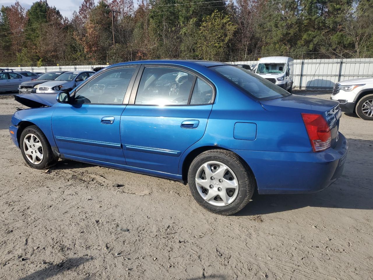 2006 Hyundai Elantra VIN KMHDN46D76U352655 Copart auction photo, front end / minor dent/scratches damage thumbnail 2