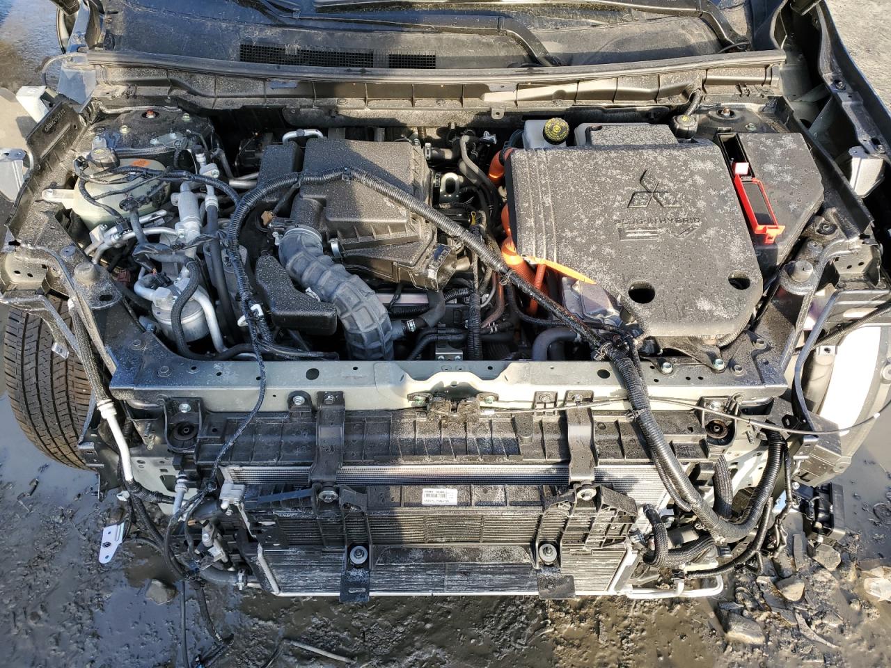 2024 Mitsubishi Outlander VIN JA4T5VA9XRZ057530 Copart auction photo, front end / side damage thumbnail 12
