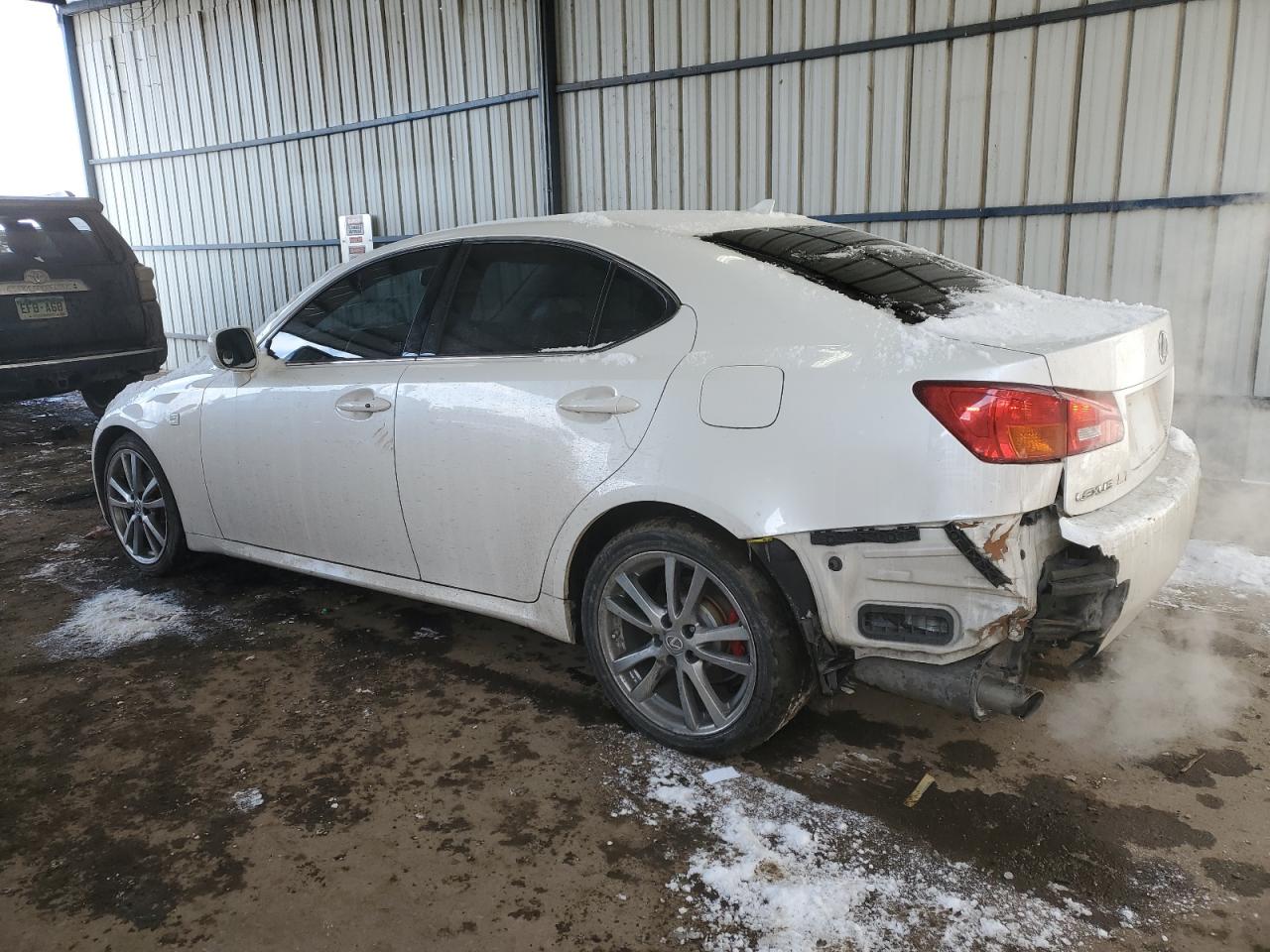 2008 Lexus IS VIN JTHBK262885081916 Copart auction photo, rear end damage thumbnail 2