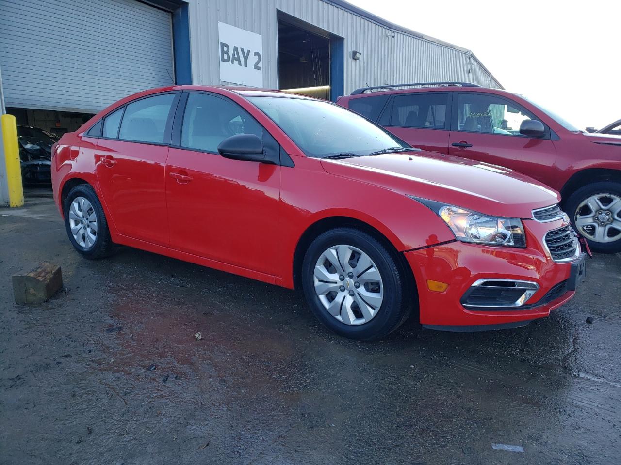 2016 Chevrolet Cruze VIN 1G1PC5SH2G7102075 Copart auction photo, front end damage thumbnail 4