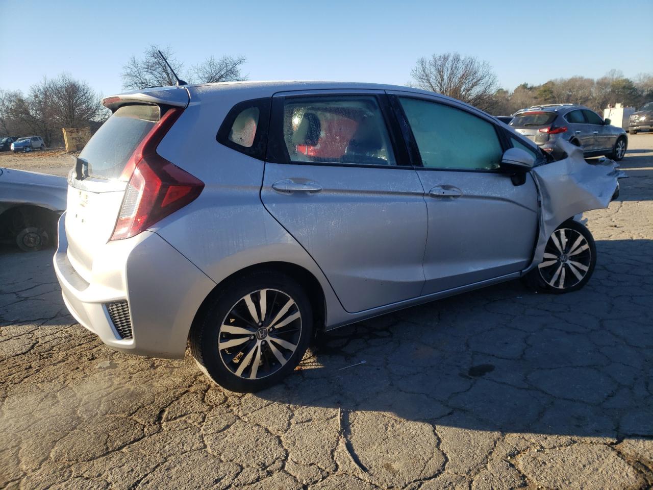 2015 Honda Fit VIN 3HGGK5H86FM738182 Copart auction photo, front end damage thumbnail 3