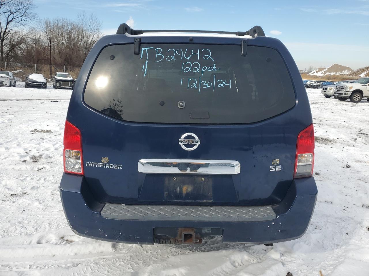 2006 Nissan Pathfinder VIN 5N1AR18W46C606557 Copart auction photo, front end damage thumbnail 6
