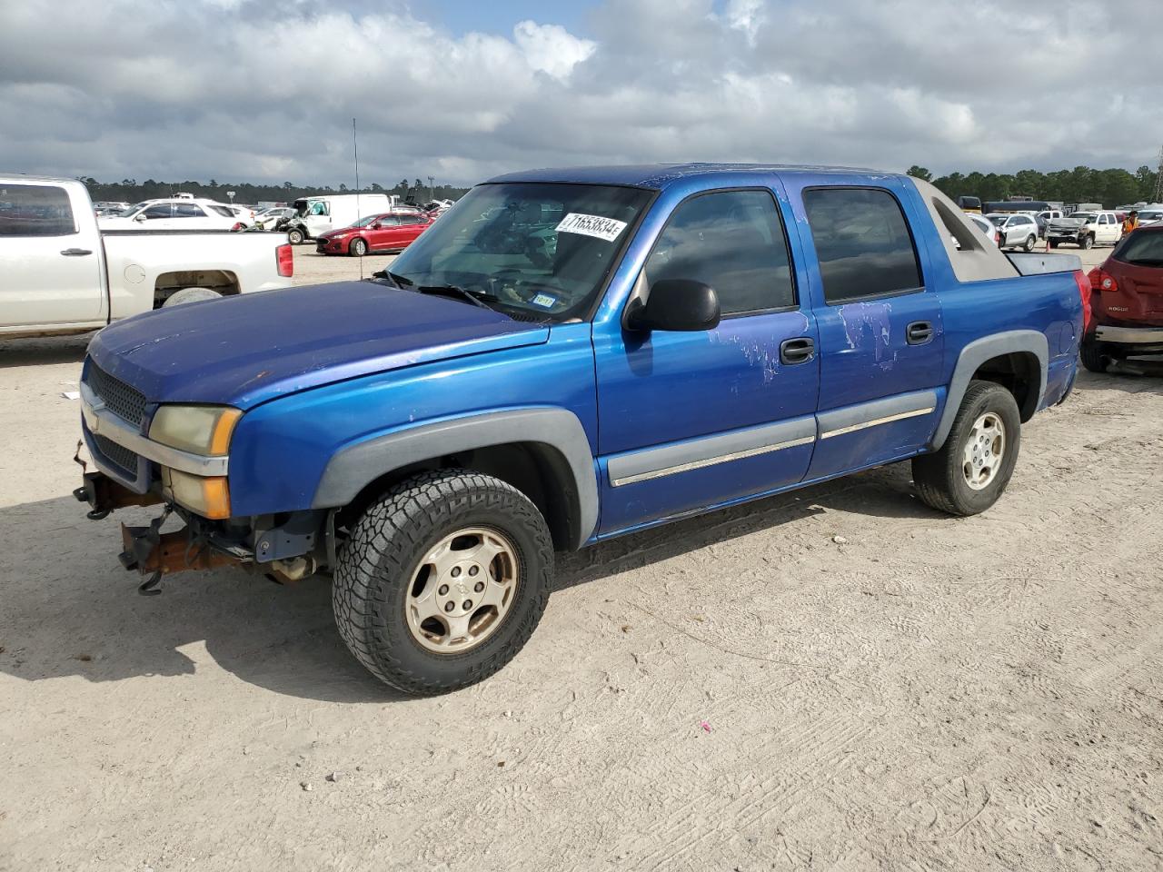 2003 Chevrolet Avalanche VIN 3GNEC13T03G323335