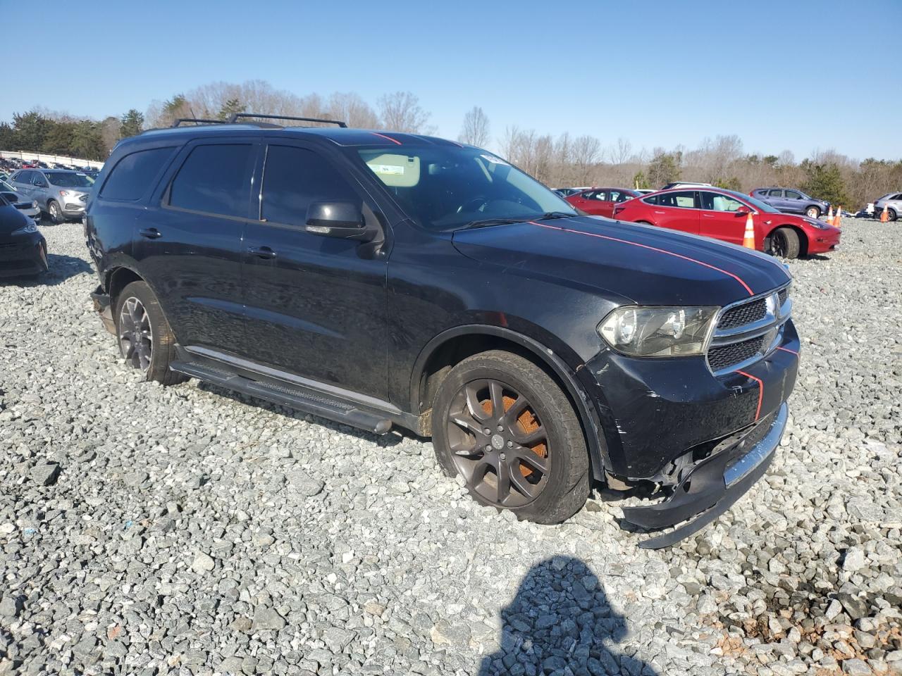 2012 Dodge Durango VIN 1C4SDHDT1CC100109 Copart auction photo, all over damage thumbnail 4