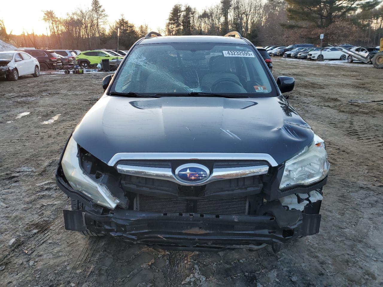 2014 Subaru Forester VIN JF2SJAEC4EH411099 Copart auction photo, all over damage thumbnail 5