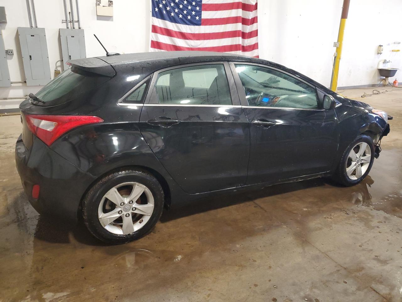 2017 Hyundai Elantra VIN KMHD35LH0HU357671 Copart auction photo, front end damage thumbnail 3