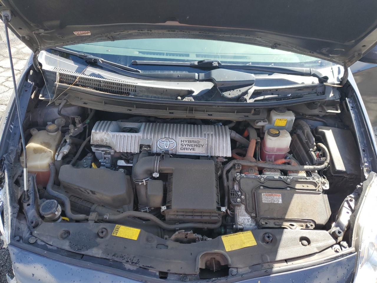 2013 Toyota Prius VIN JTDKN3DU6D1661718 Copart auction photo, front end / minor dent/scratches damage thumbnail 11