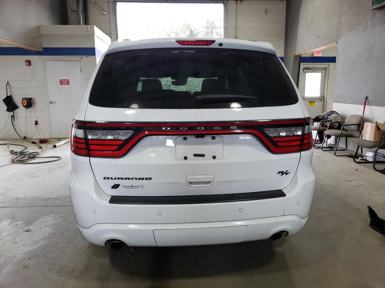 2018 Dodge Durango VIN 1C4SDJCTXJC497762 Copart auction photo, front end / mechanical damage thumbnail 6