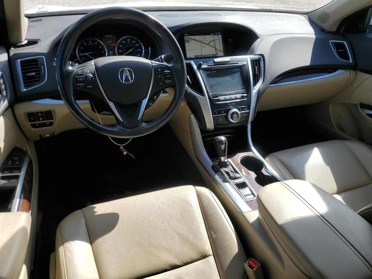 2019 Acura TLX VIN 19UUB1F53KA003400 Copart auction photo, side / front end damage thumbnail 8