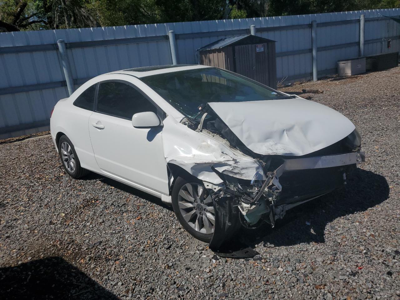2010 Honda Civic VIN 2HGFG1B87AH502856 Copart auction photo, front end damage thumbnail 4
