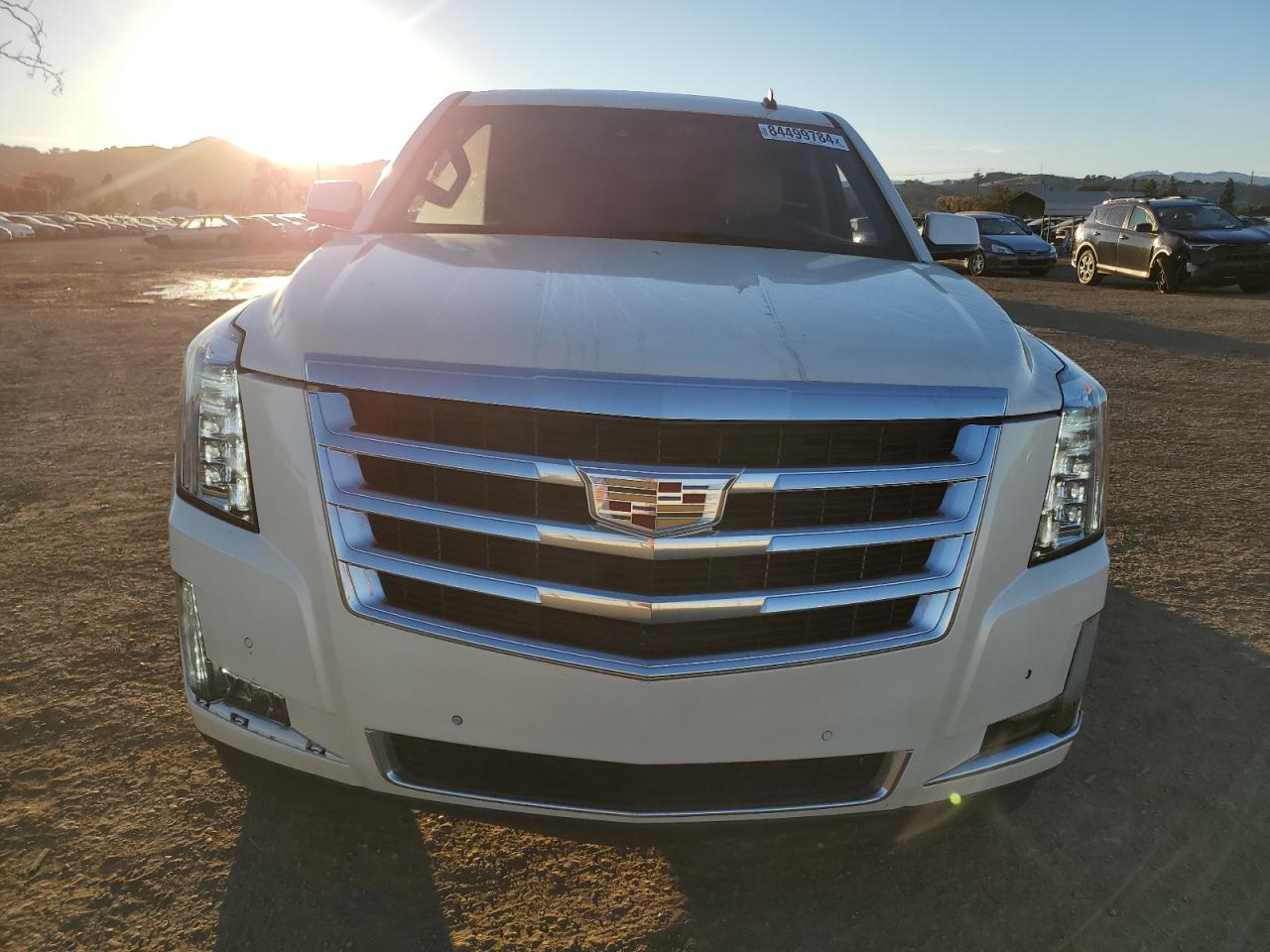 2015 Cadillac Escalade VIN 1GYS3HKJ4FR299933 Copart auction photo, rear end / undercarriage damage thumbnail 5