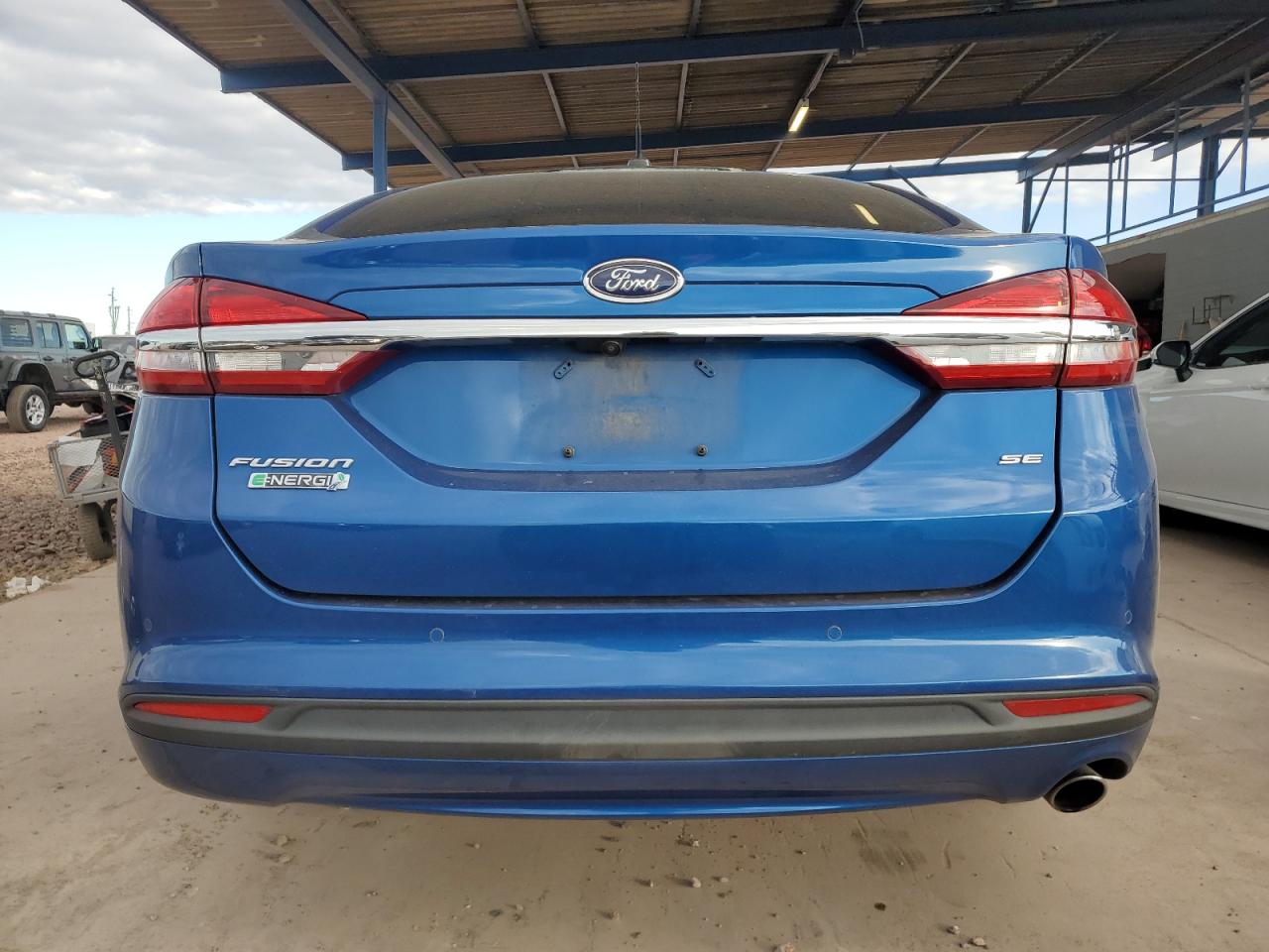 2017 Ford Fusion VIN 3FA6P0PU4HR379567 Copart auction photo, front end damage thumbnail 6