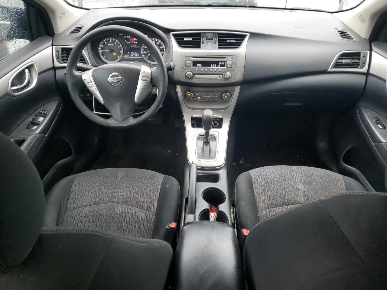 2014 Nissan Sentra VIN 3N1AB7AP7EL693925 Copart auction photo, rear end / minor dent/scratches damage thumbnail 8