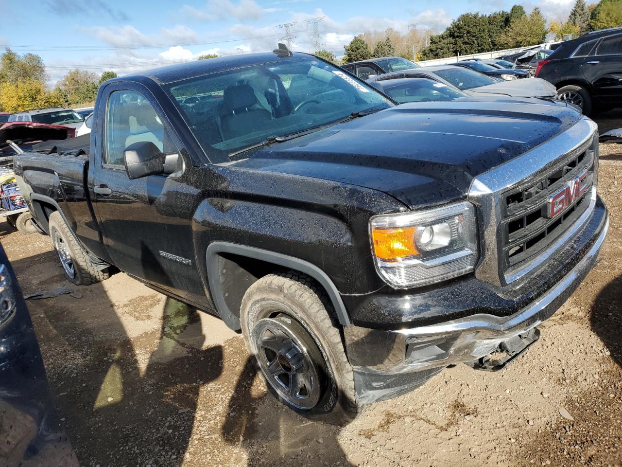 2015 GMC Sierra VIN 1GTN2TEC7FZ277138 Copart auction photo, rear end damage thumbnail 4