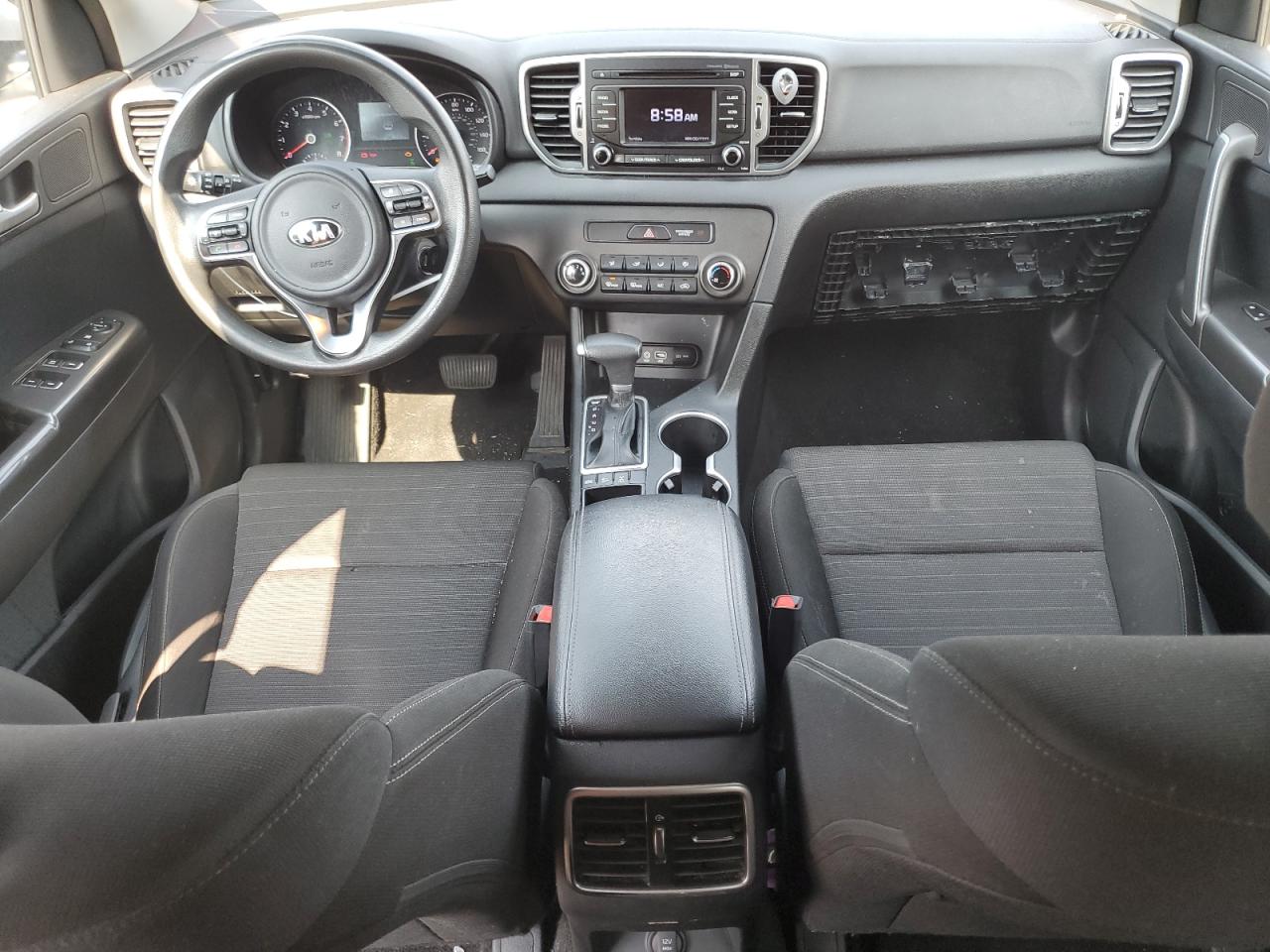 2018 KIA Sportage VIN KNDPMCAC2J7446639 Copart auction photo, rear end / undercarriage damage thumbnail 8