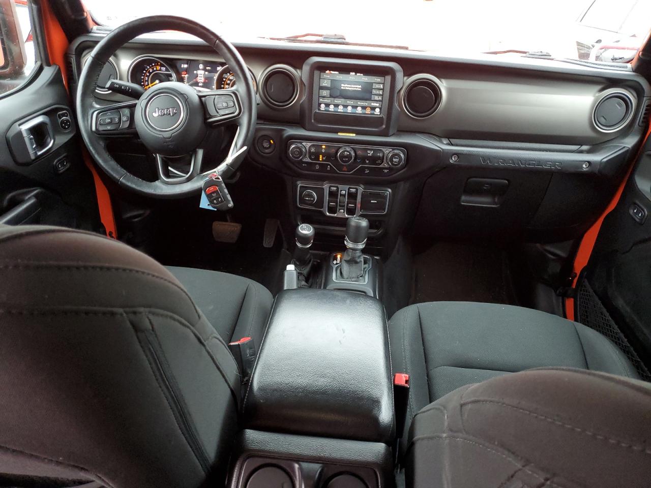 2018 Jeep Wrangler VIN 1C4HJXDG0JW281795 Copart auction photo, rear end damage thumbnail 8