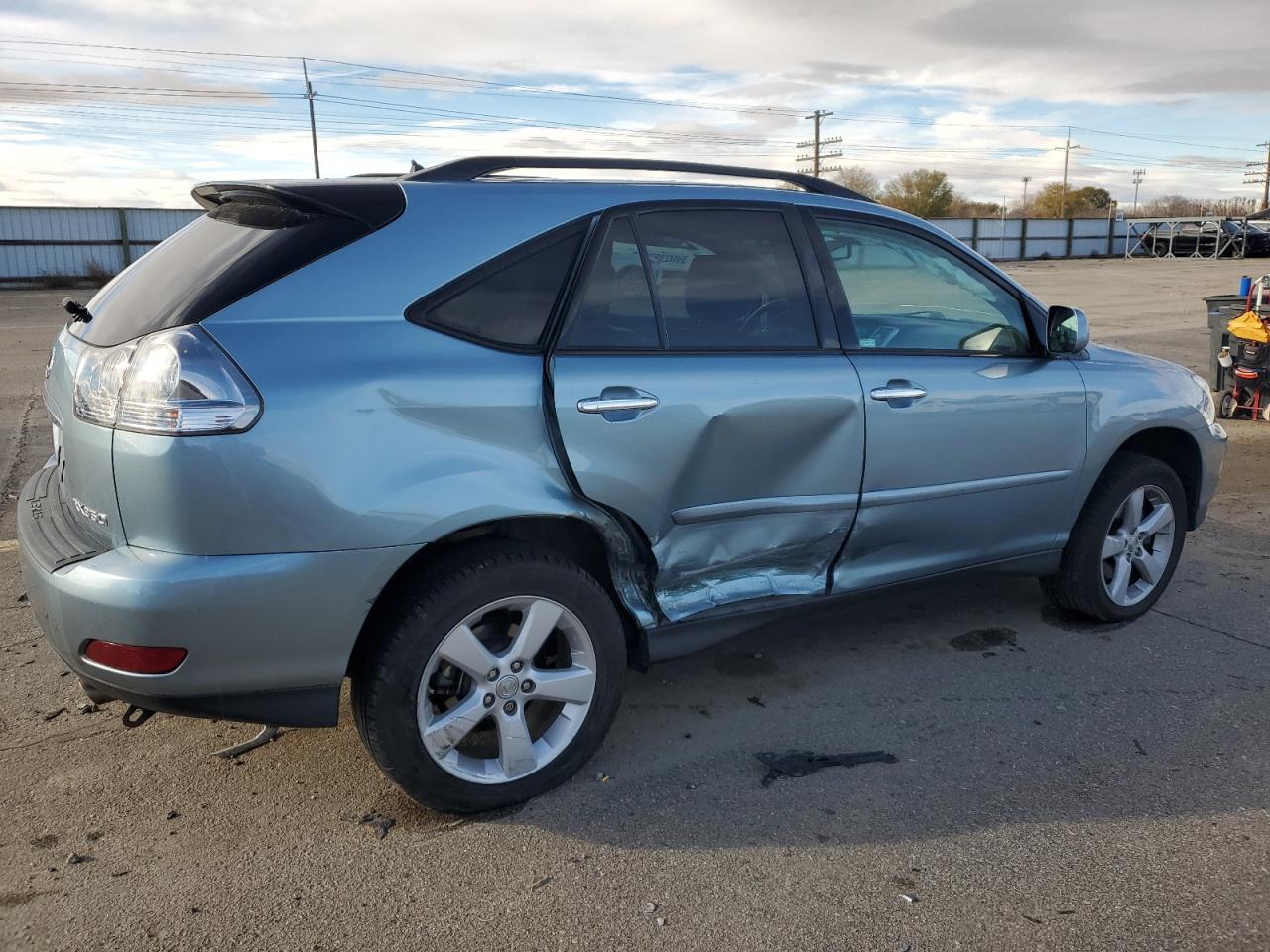 2009 Lexus RX VIN 2T2HK31U29C098074 Copart auction photo, side / rear end damage thumbnail 3
