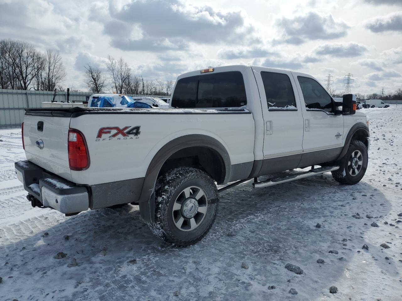2015 Ford F350 VIN 1FT8W3BT6FED51517 Copart auction photo, undercarriage damage thumbnail 3