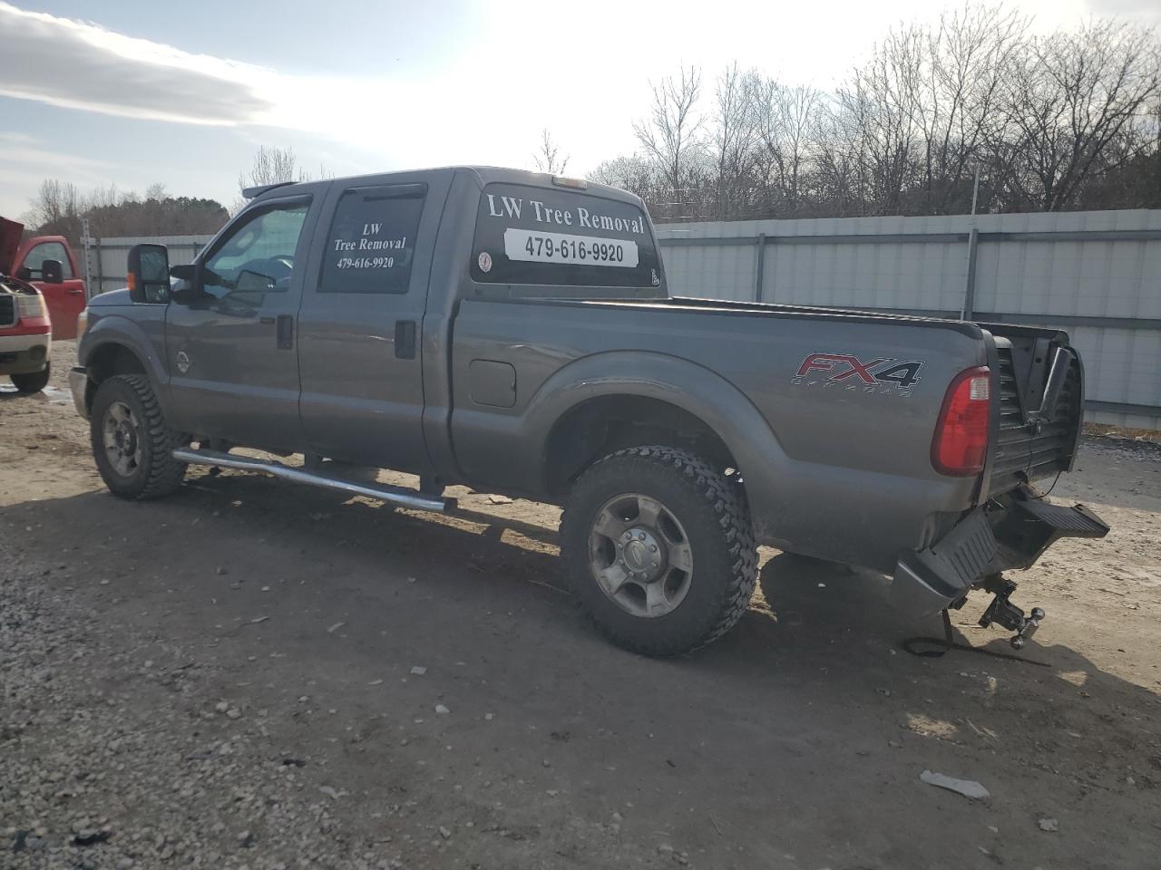 2013 Ford F250 VIN 1FT7W2BT7DEB06809 Copart auction photo, rear end / front end damage thumbnail 2
