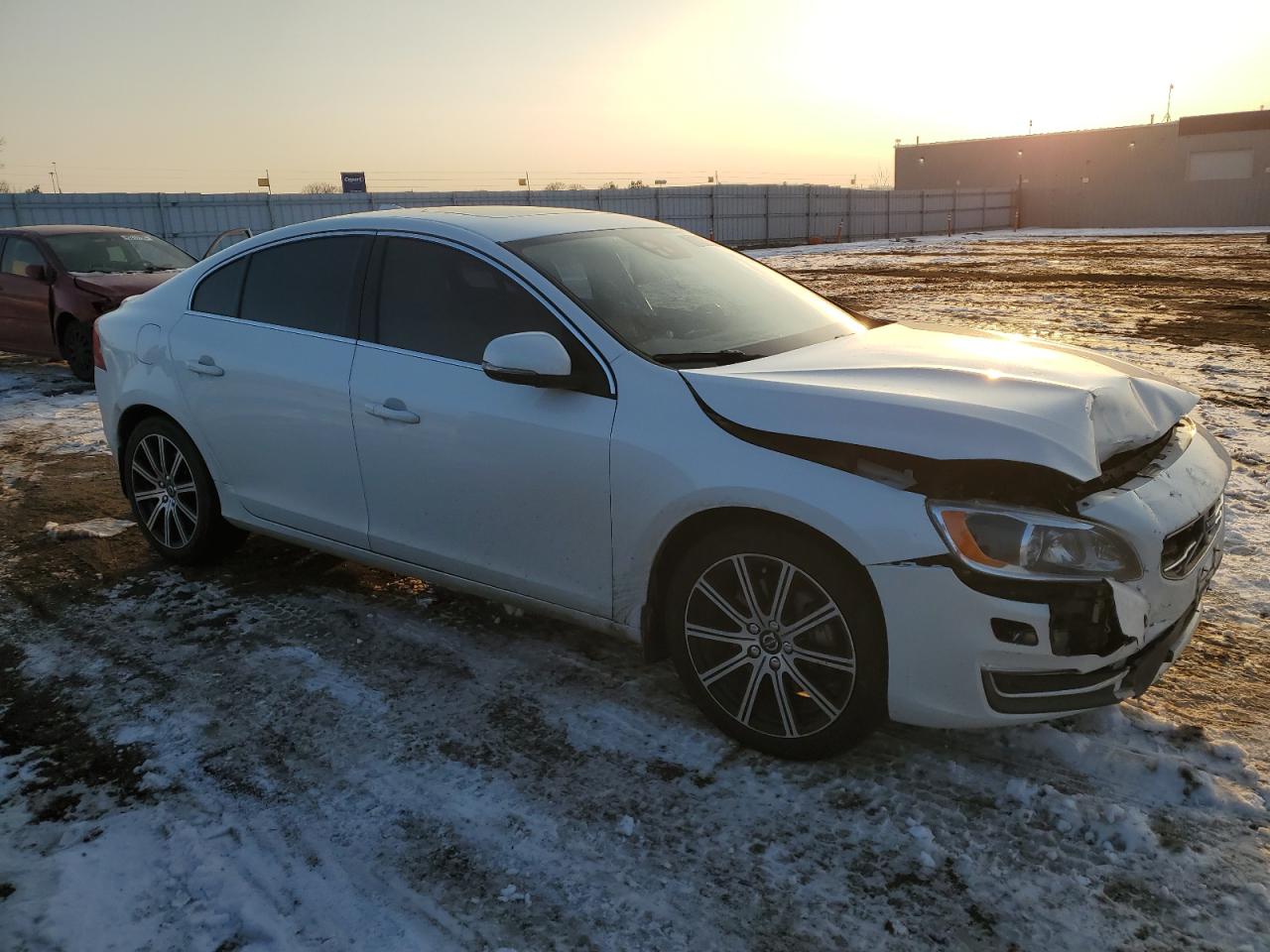 2017 Volvo S60 VIN LYV402TMXHB126070 Copart auction photo, front end damage thumbnail 4