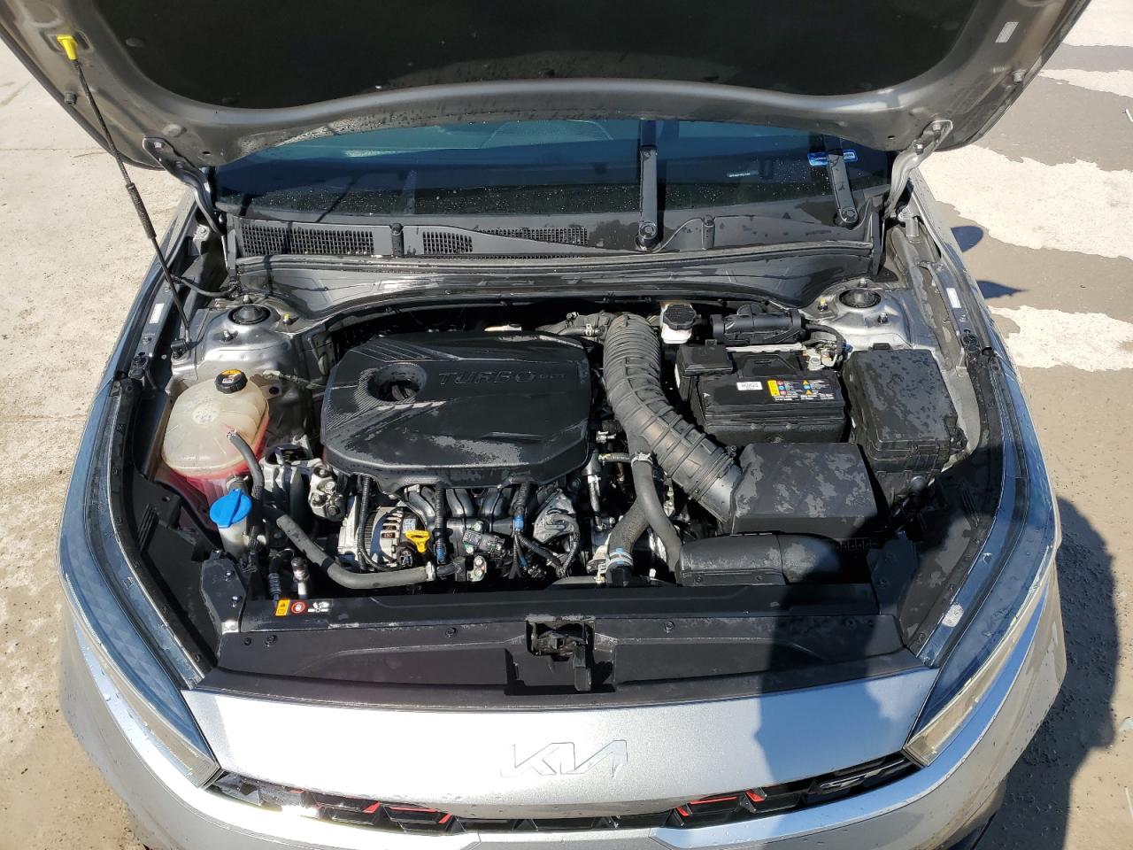 2022 KIA Forte VIN 3KPF44AC1NE477341 Copart auction photo, rear end / minor dent/scratches damage thumbnail 11