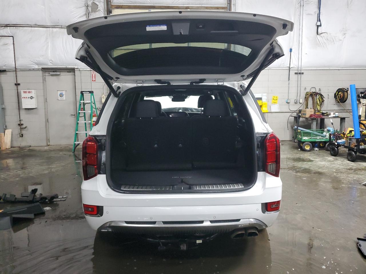 2022 Hyundai Palisade VIN KM8R7DHEXNU382768 Copart auction photo, front end damage thumbnail 6